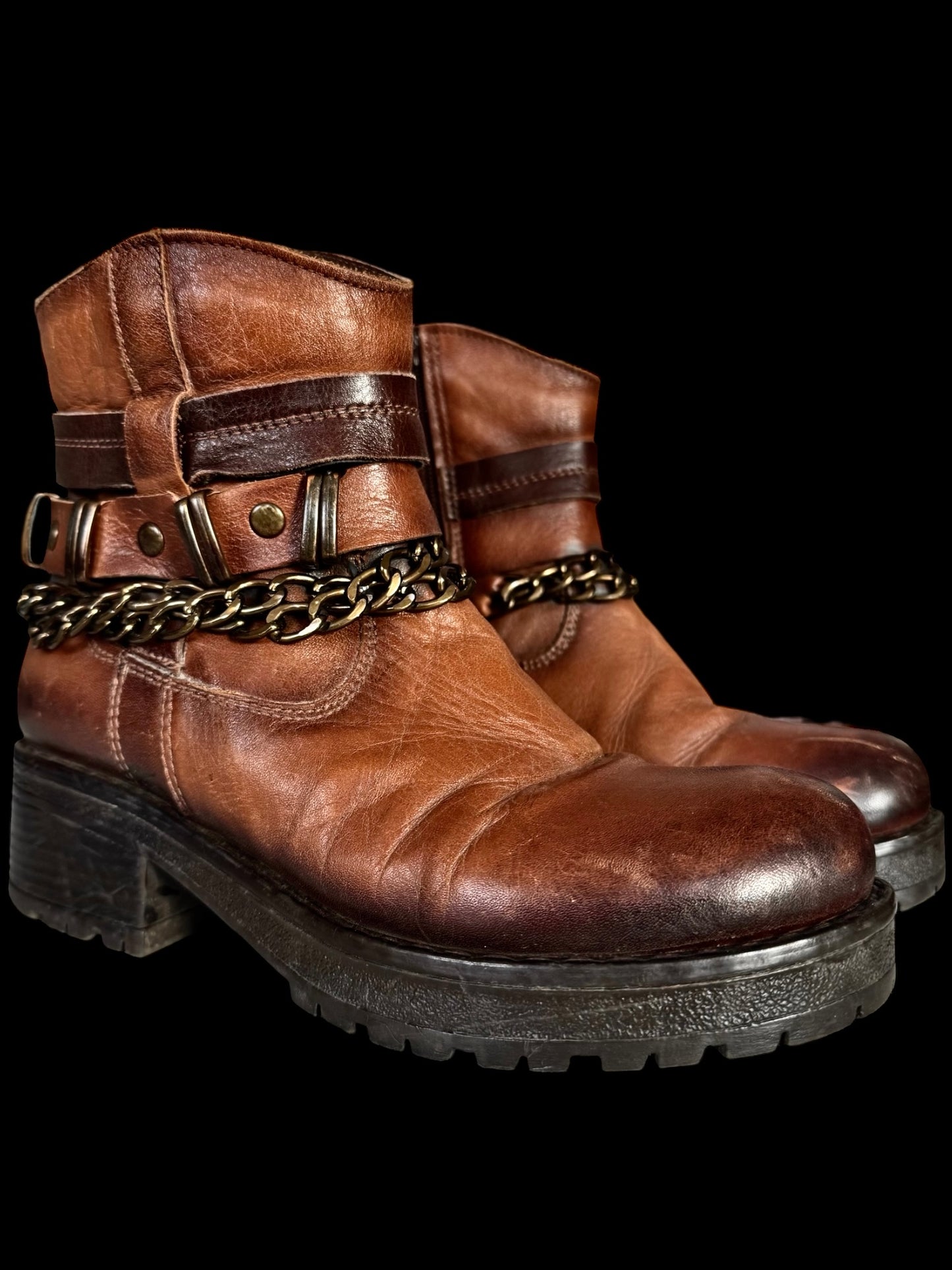 Vintage Leather Boots