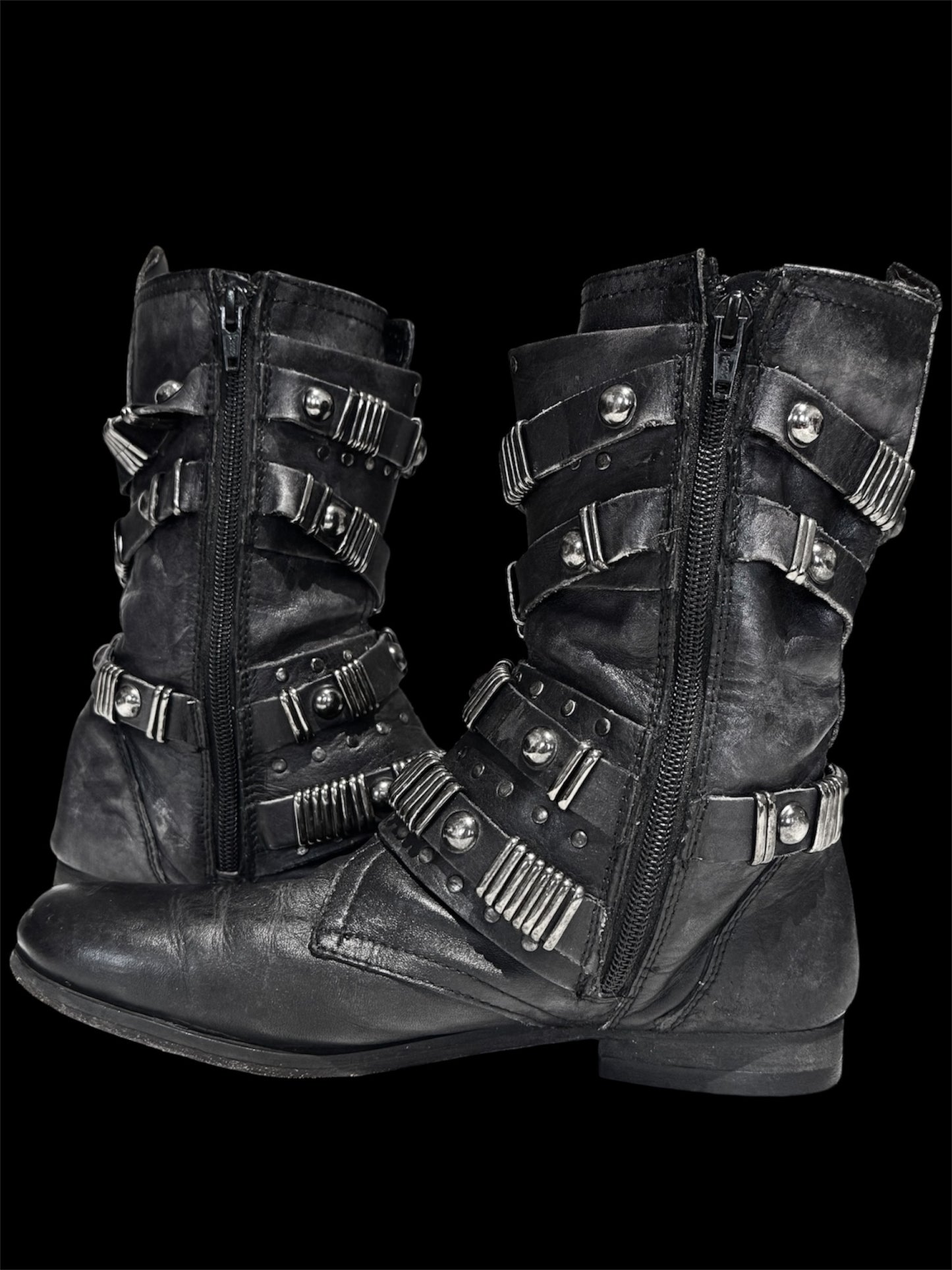 Avant Garde Leather Boots