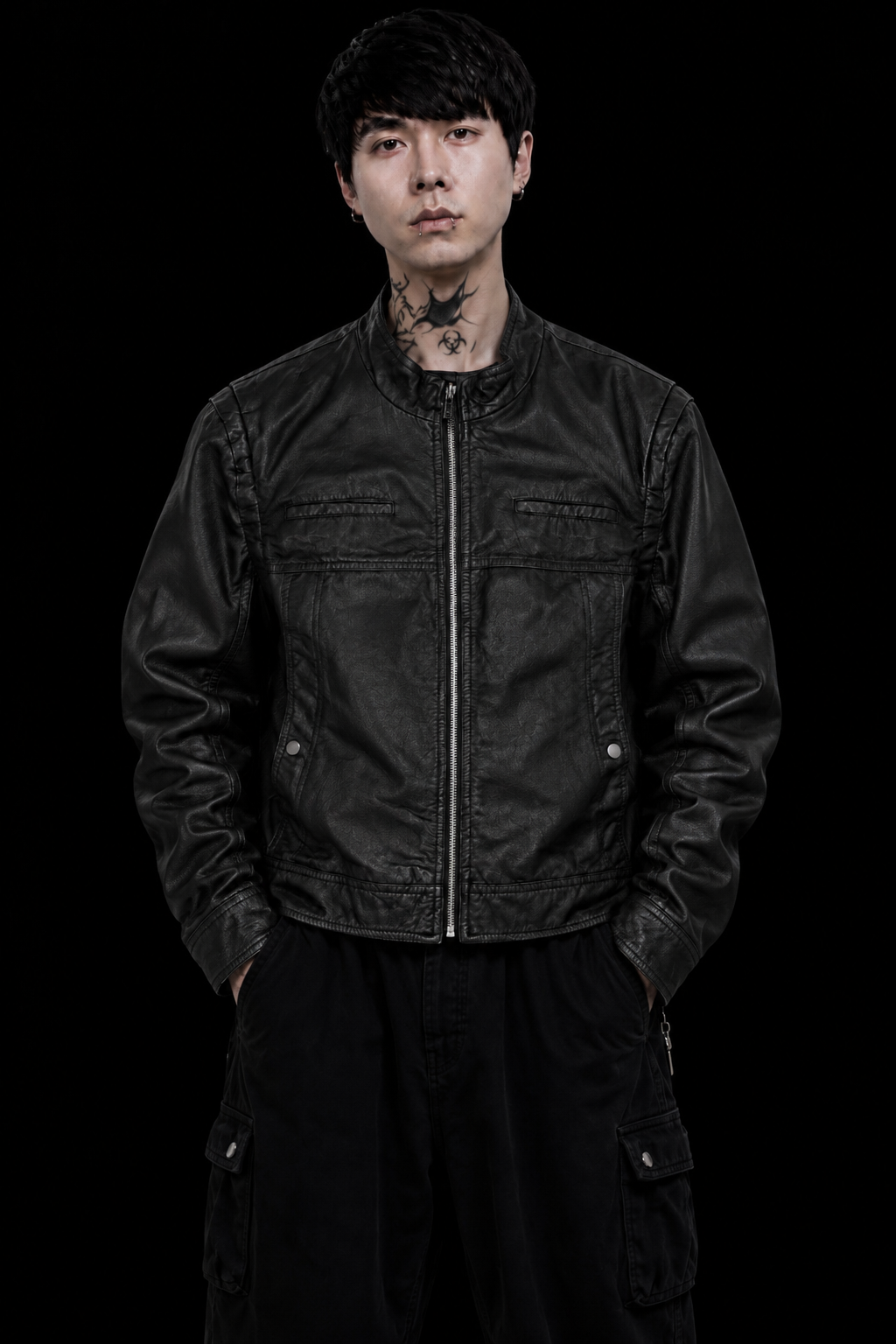 Black Racer Leather Jacket