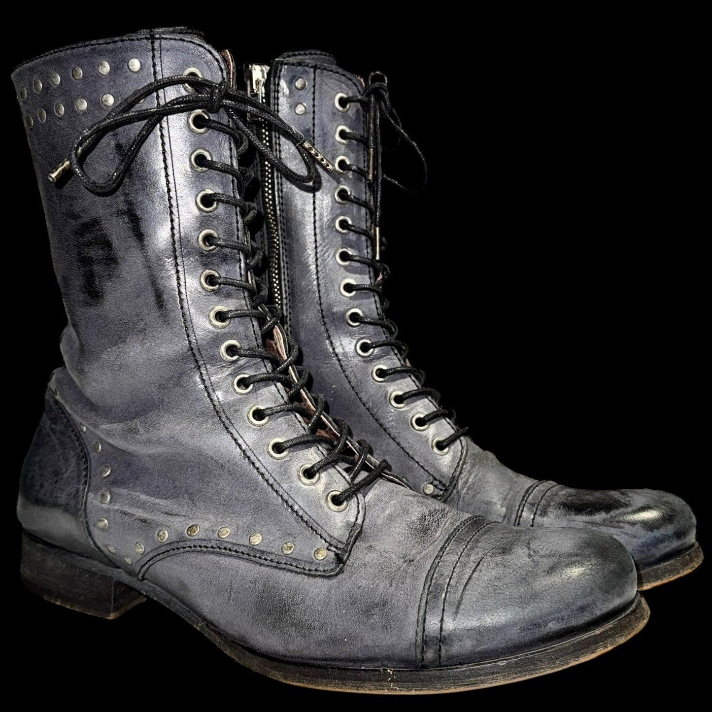 Diesel studded boots 41