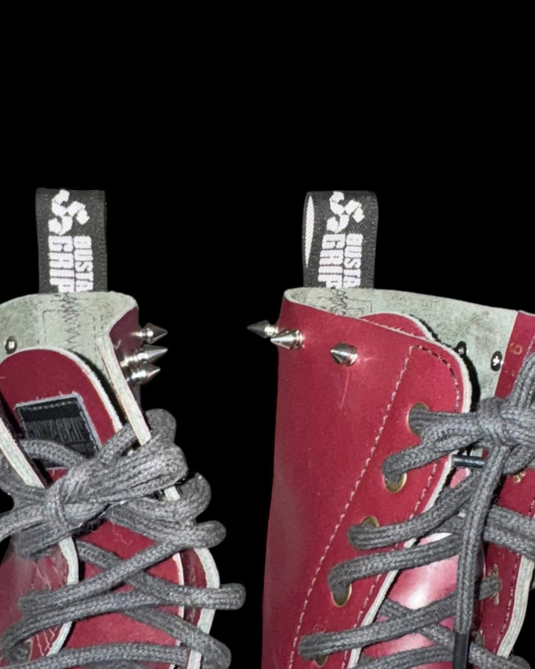 Busta Grip Steel Toe + Spikes Boots