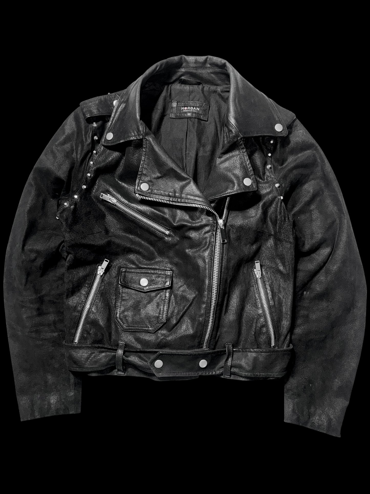 Morgan Biker Leather Jacket