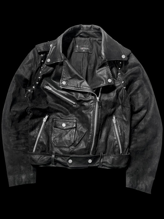 Morgan Biker Leather Jacket
