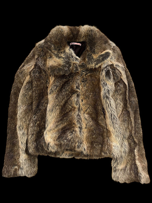 Faux fur jacket
