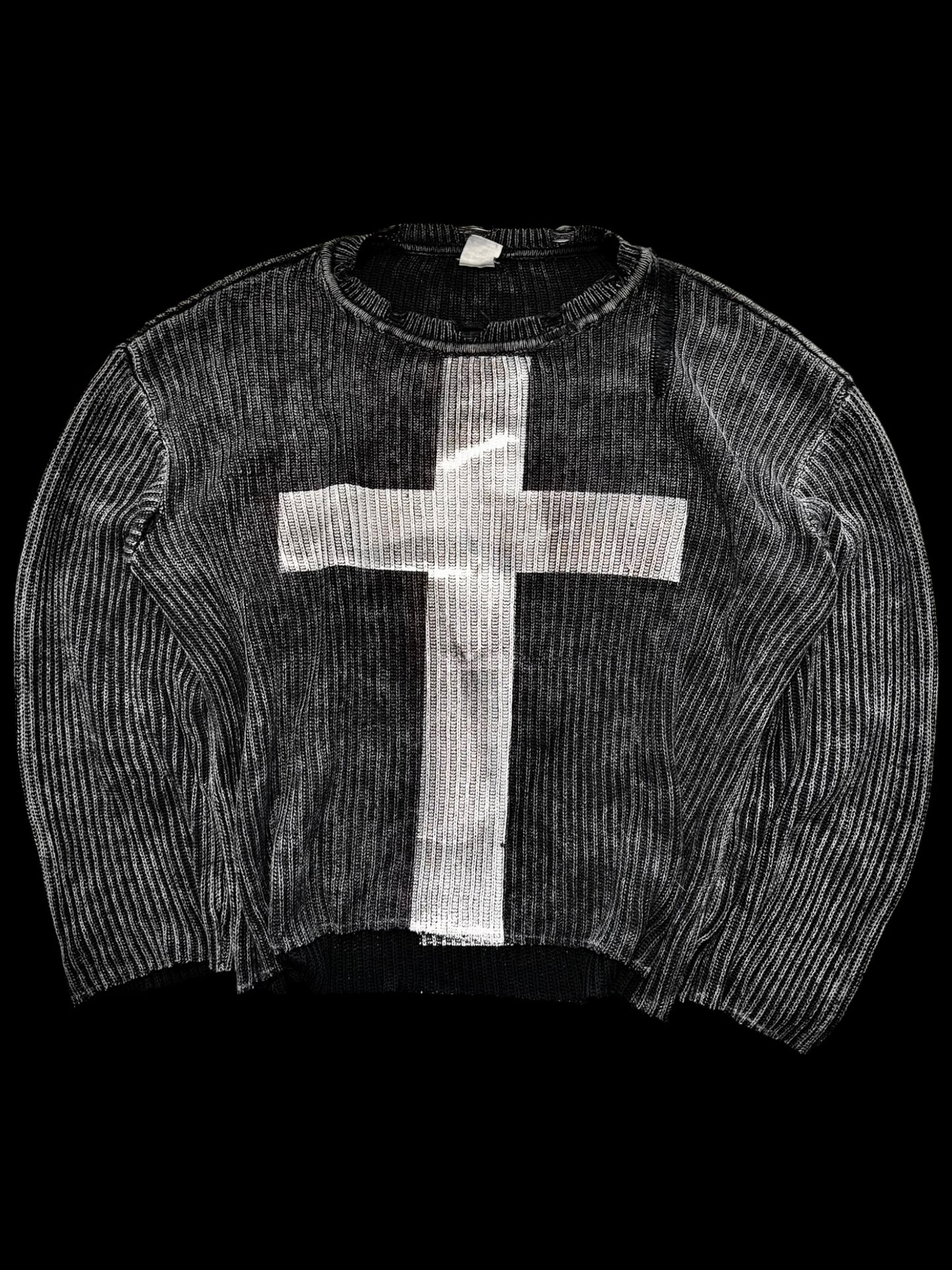 Cross Cropped Sweater