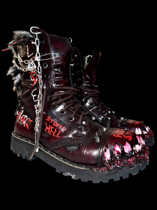 Teeth Steel boots