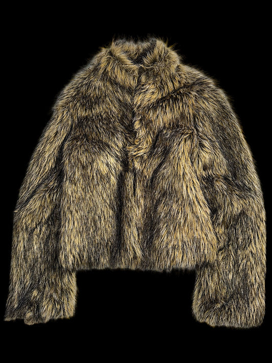 Faux fur jacket