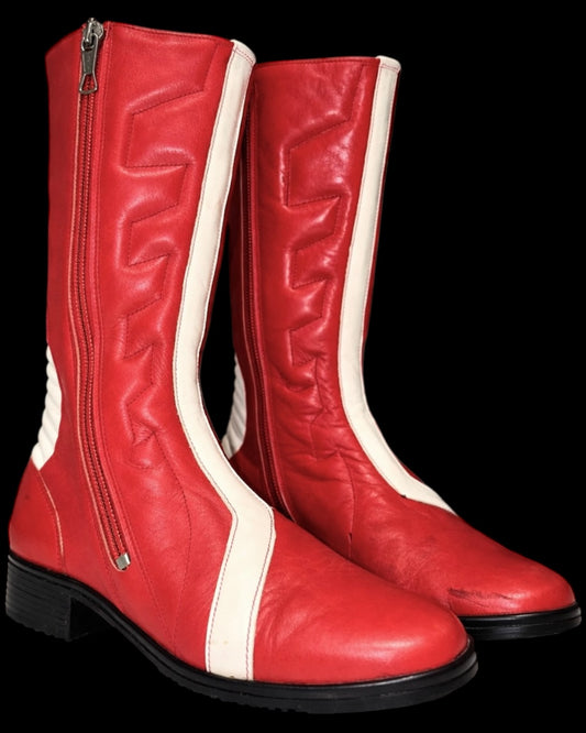 Biker Leather Boots