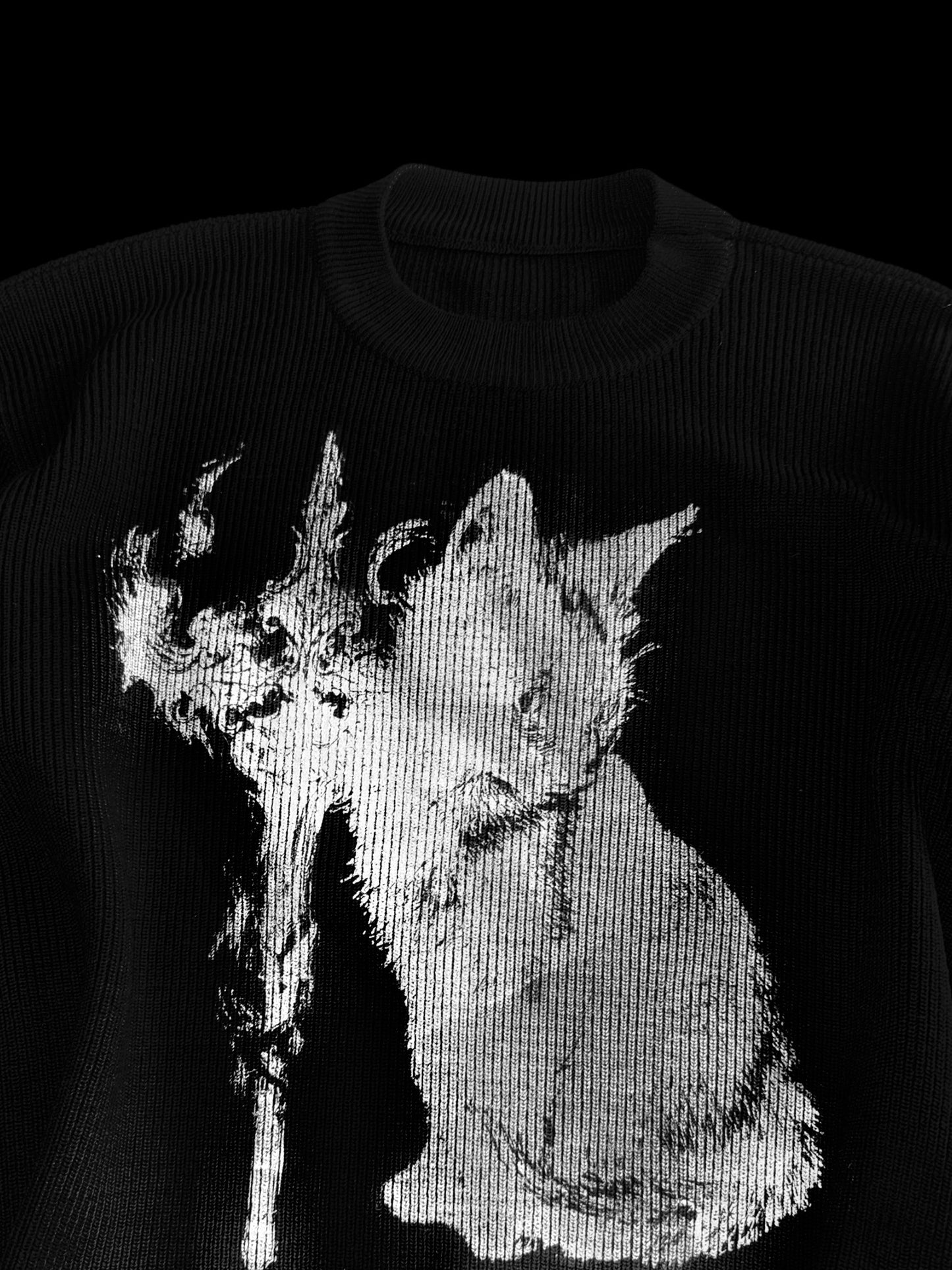 Kotik Gotic Cropped Sweater