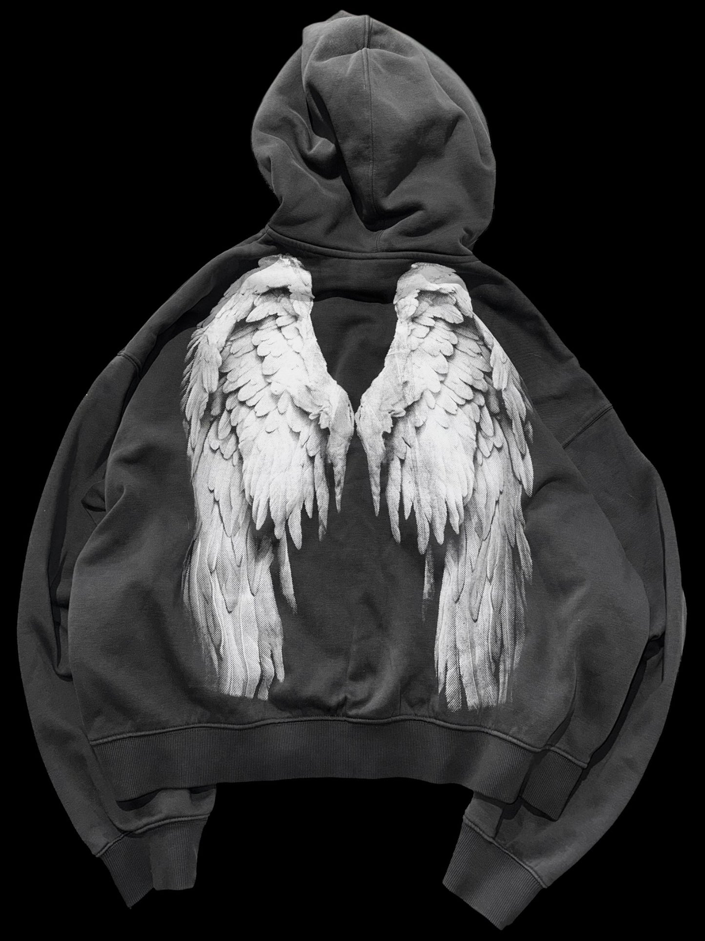 Weekday x Angel Wings oversize hoodie