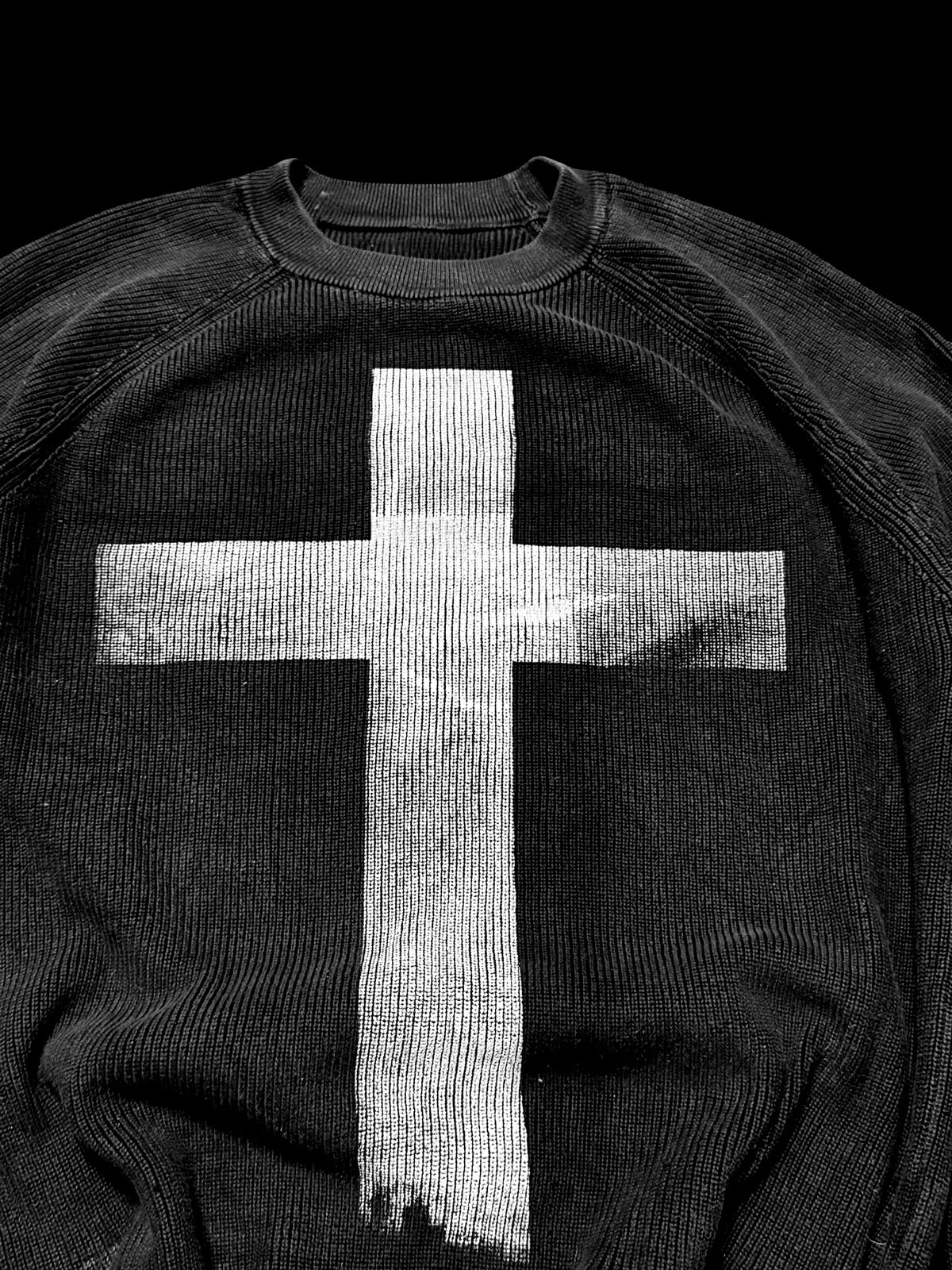 Cross Cropped Sweater