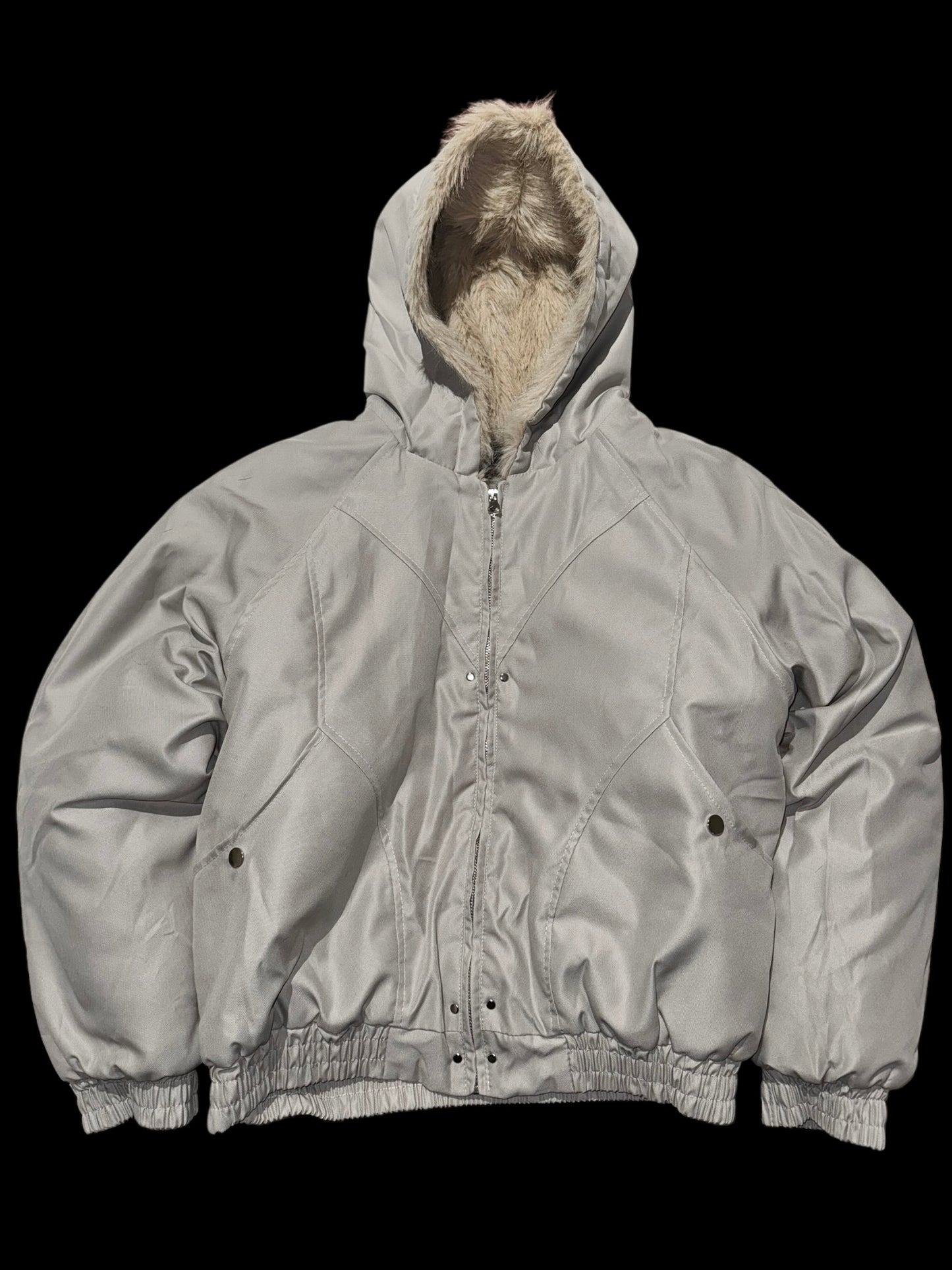 White Bomber Jacket