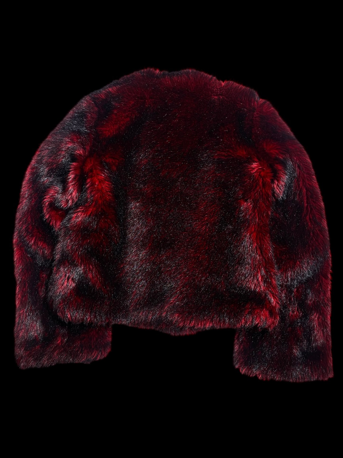 Red Faux Fur