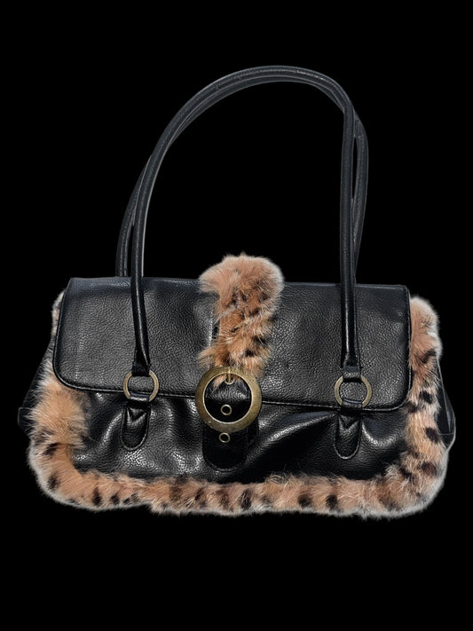 Fur + Leather Bag