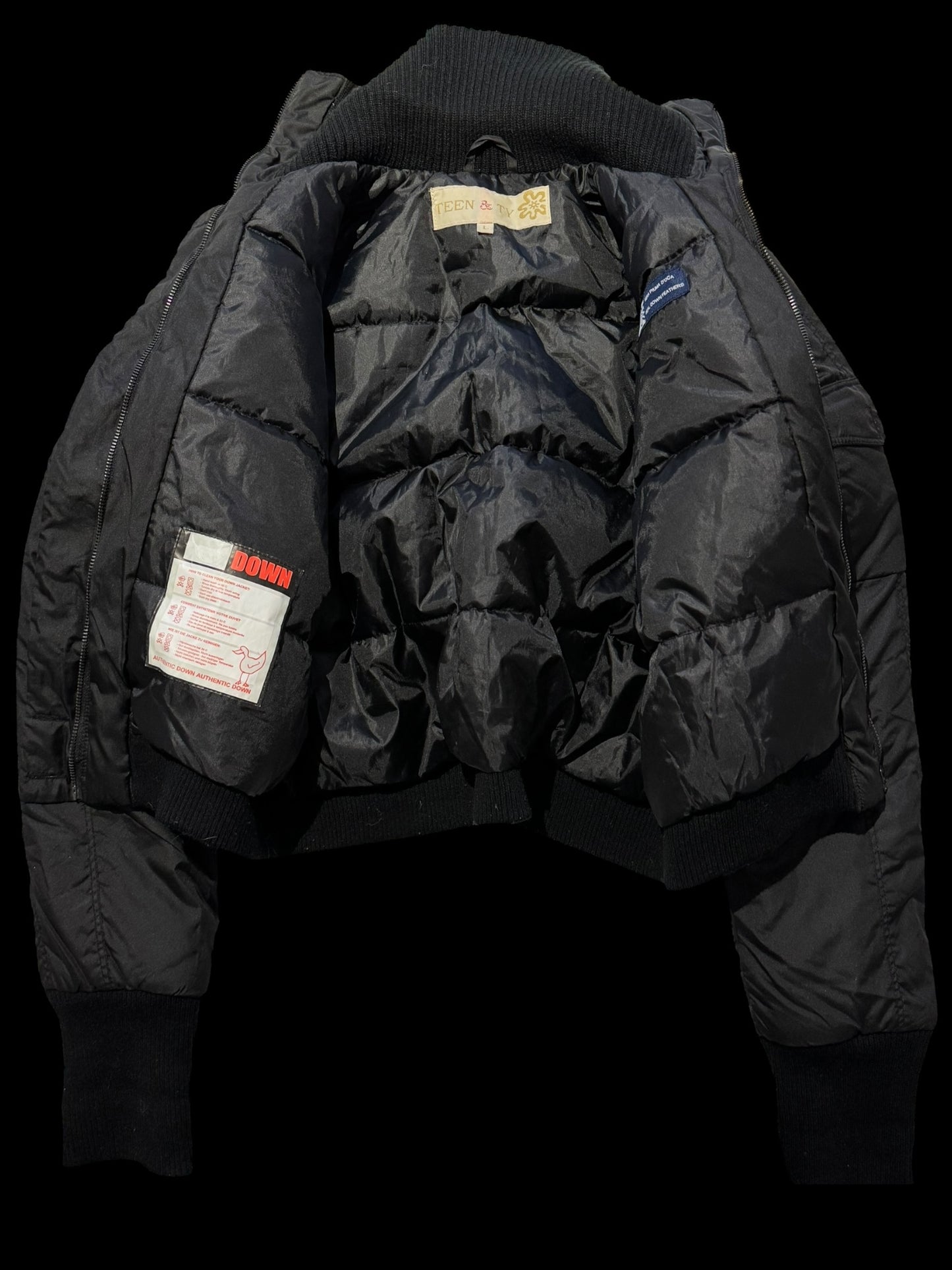 Avant Garde cropped bomber L