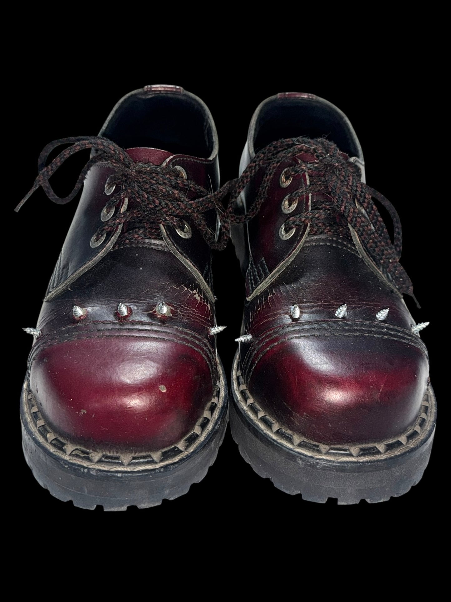 “Steel” Punk Steel Toe Shoes
