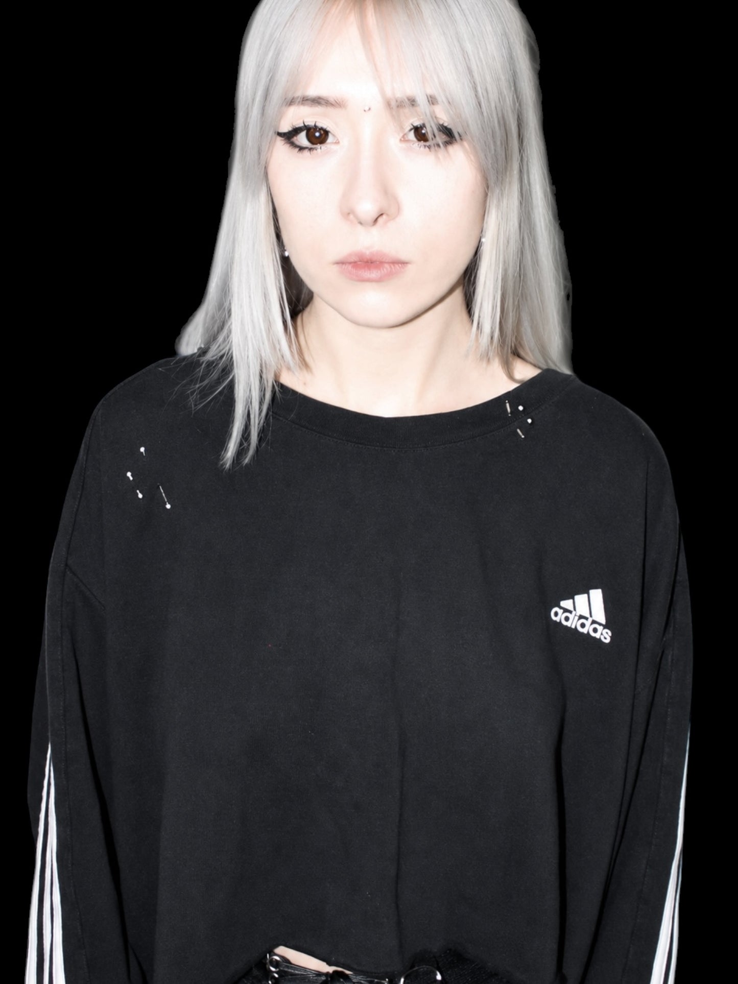 Adidas Cropped Sweatshirt