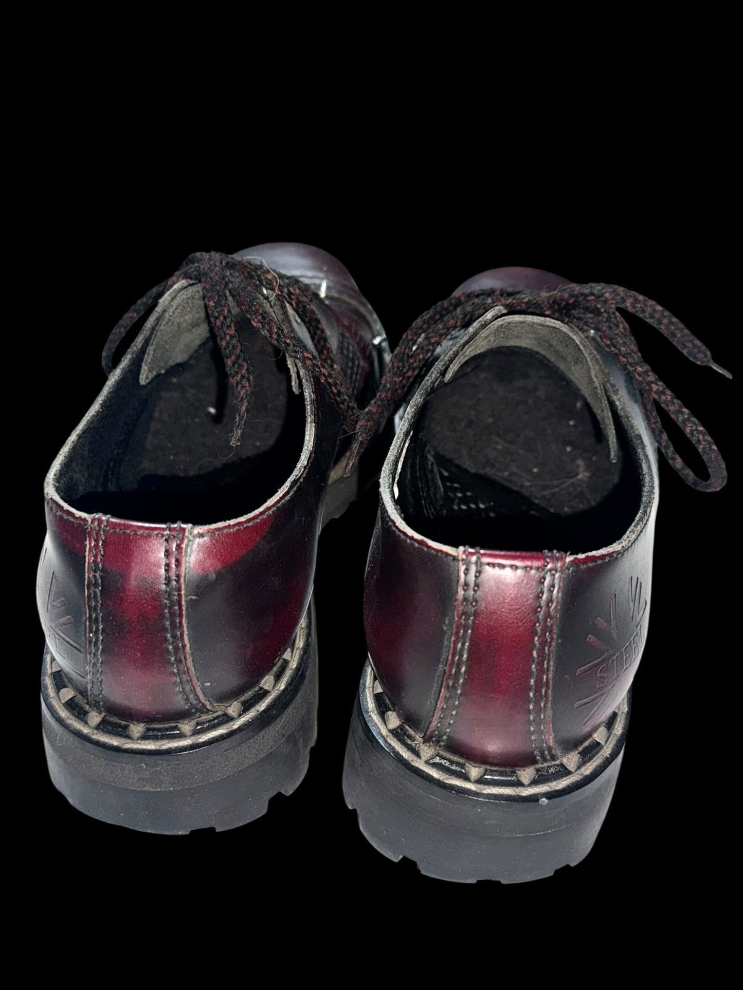 “Steel” Punk Steel Toe Shoes