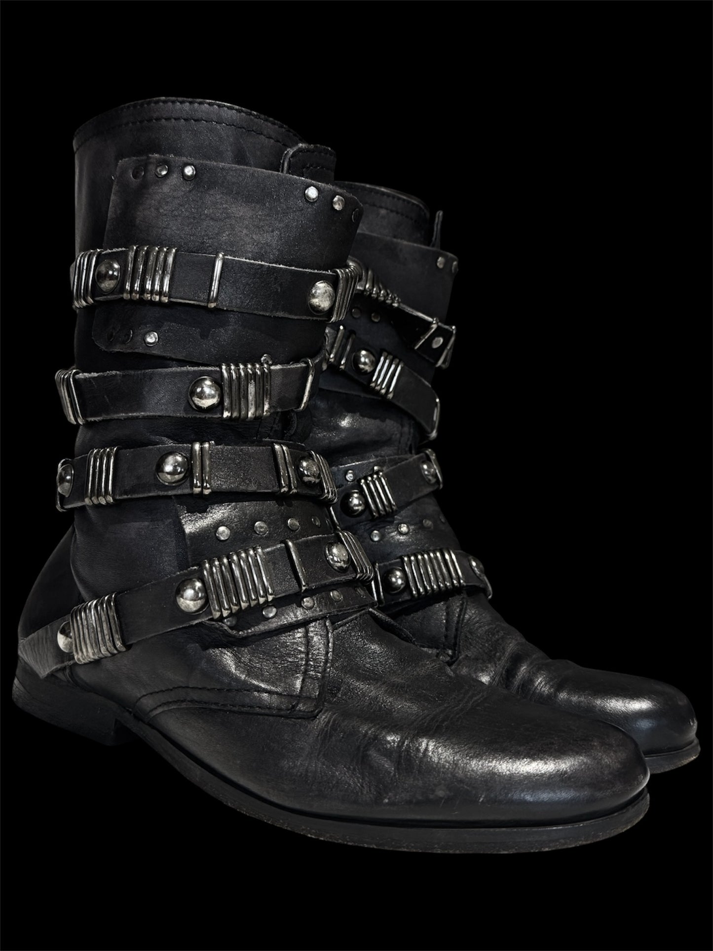 Avant Garde Leather Boots