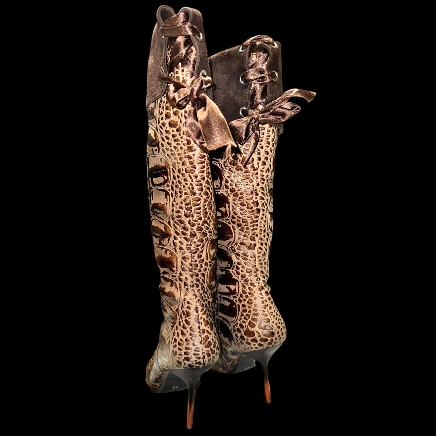 Vintage heels boots