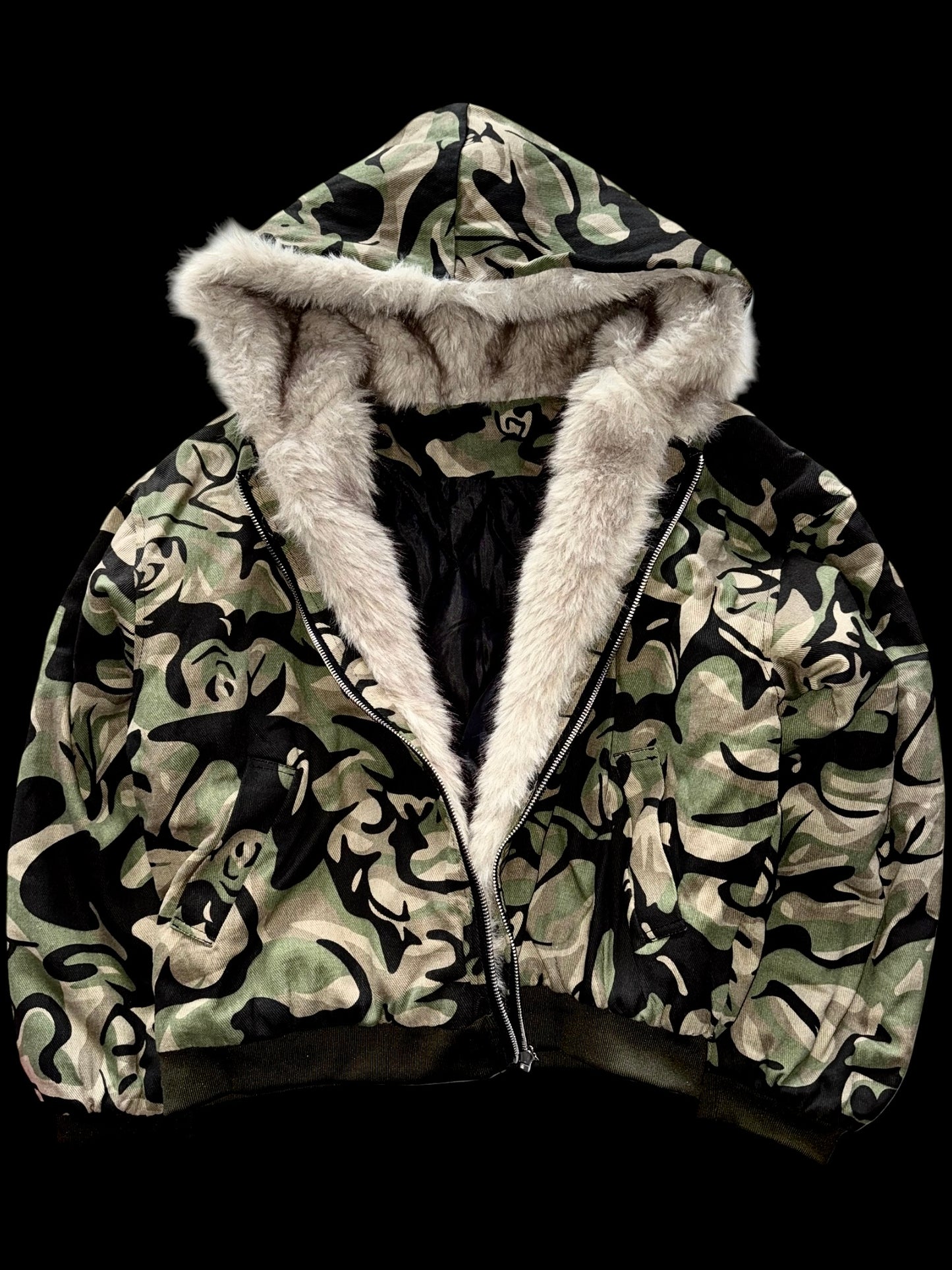 Camo Bomber Jacket