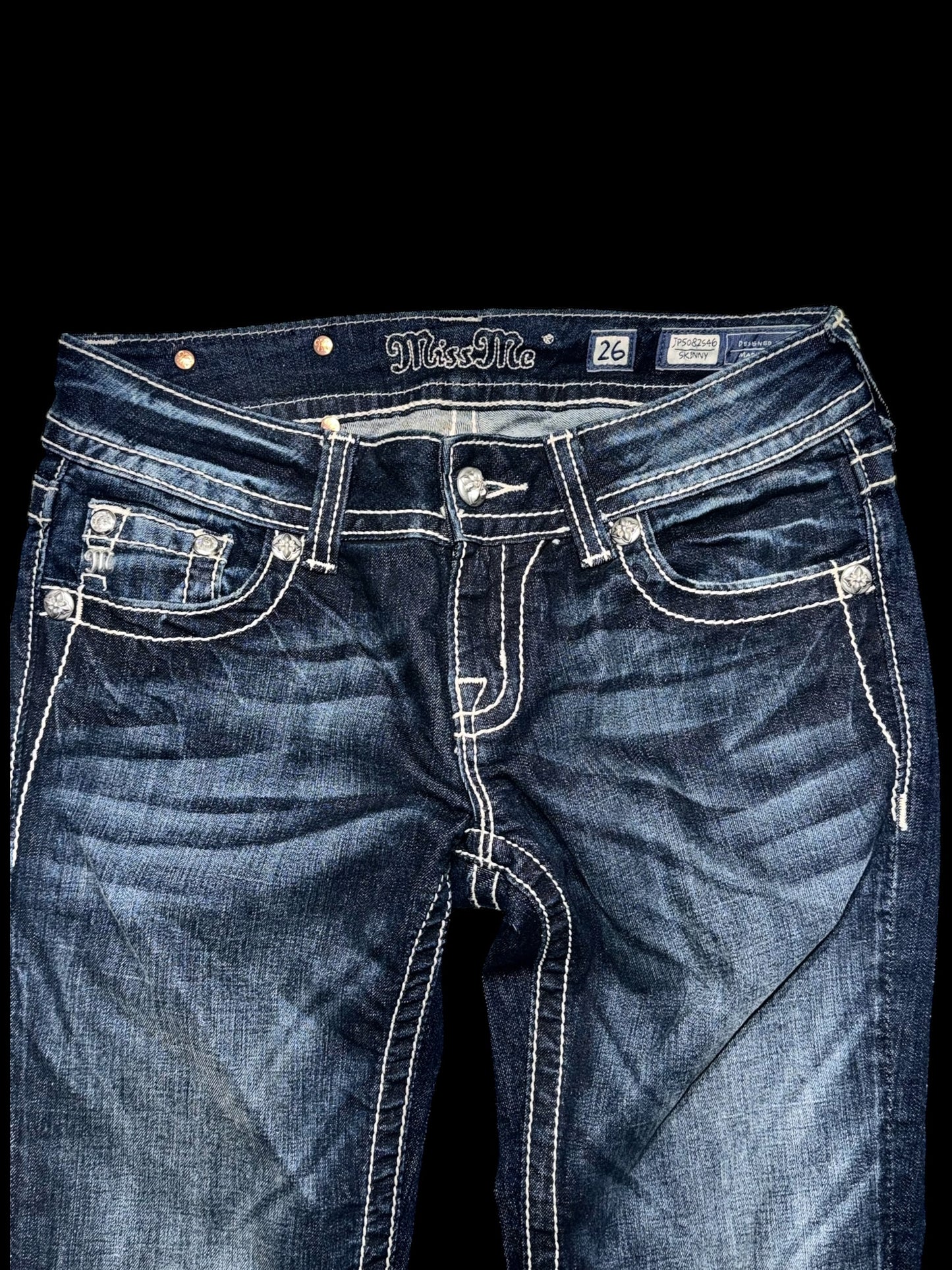 Miss Me вузькі джинси Y2K