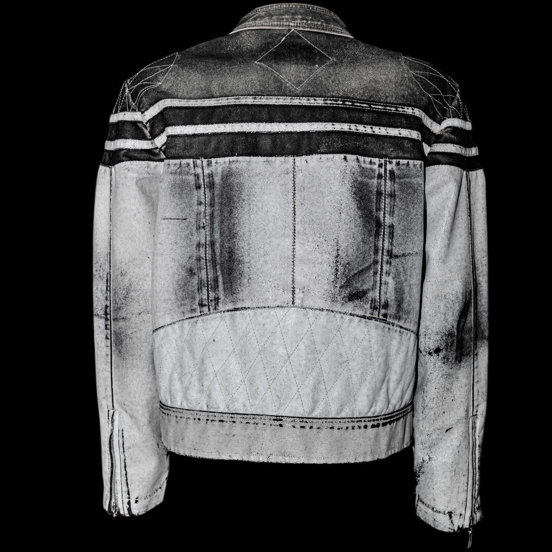 Вінтажна авангардна куртка M