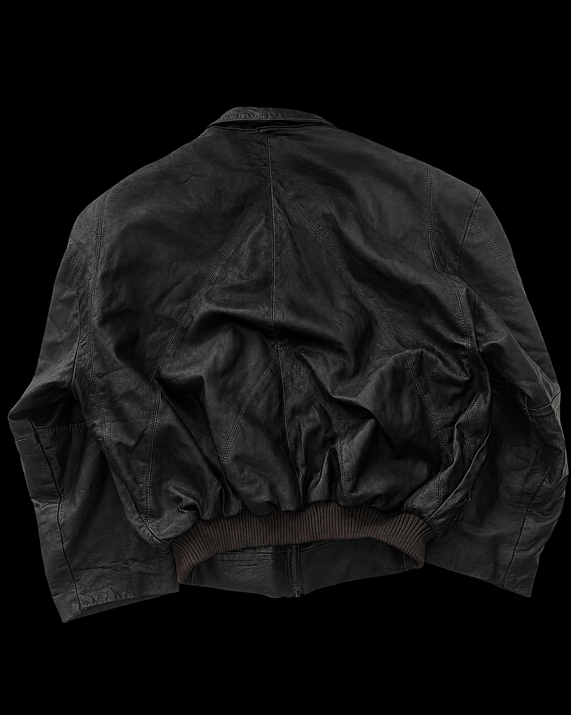 Vintage Leather Bomber