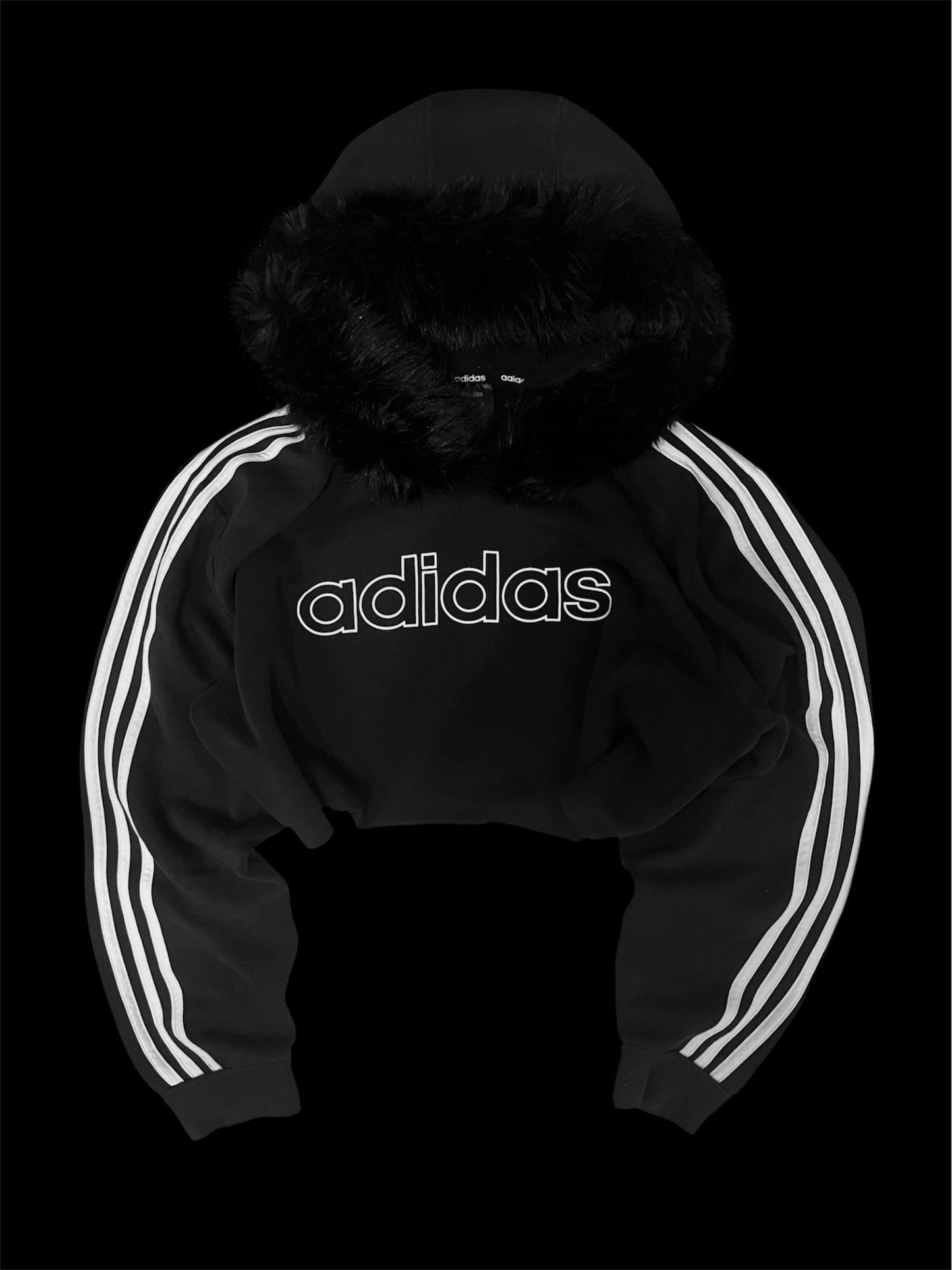 Adidas cropped hoodie