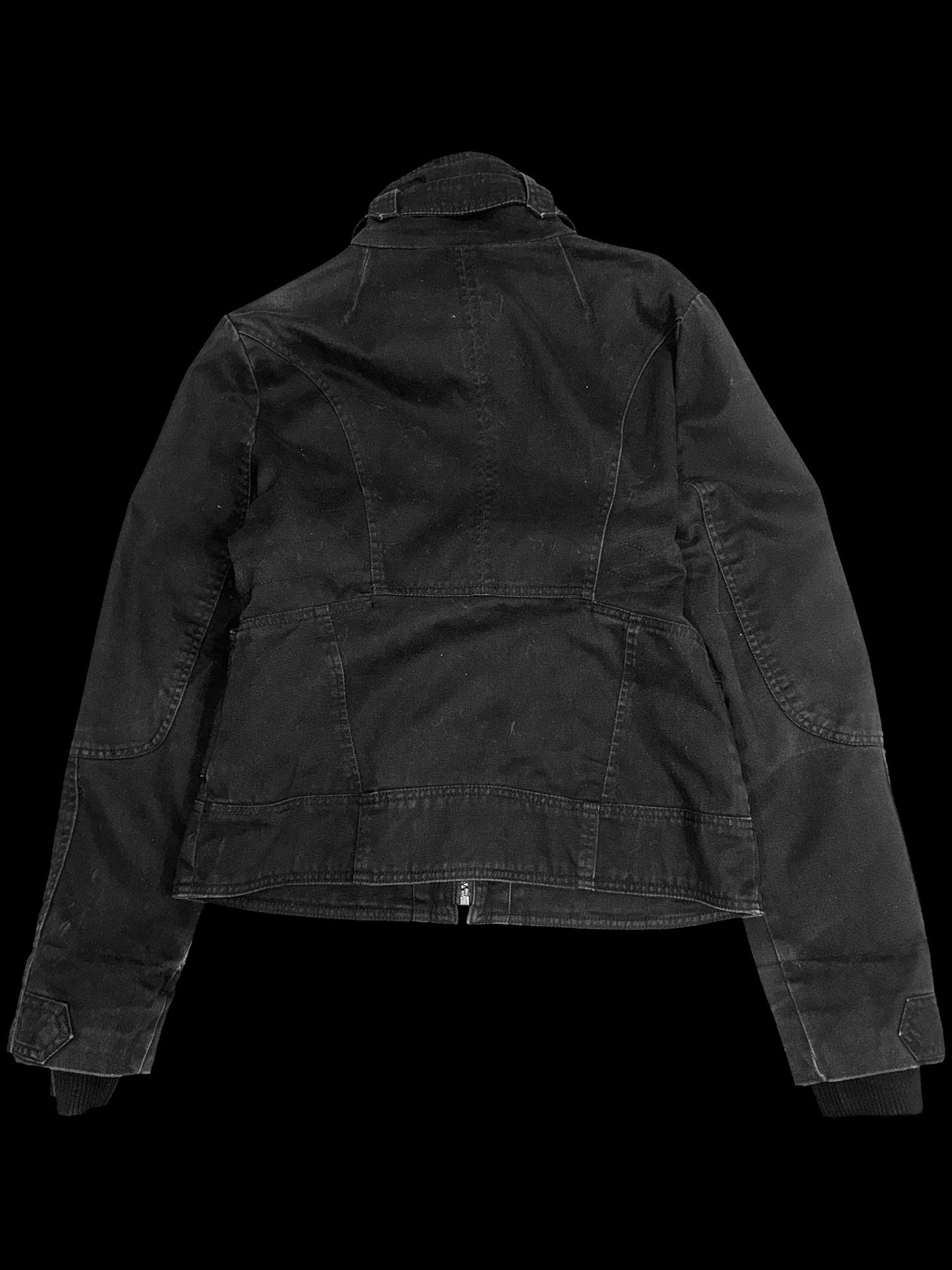 Джинсова карго-куртка розміру L