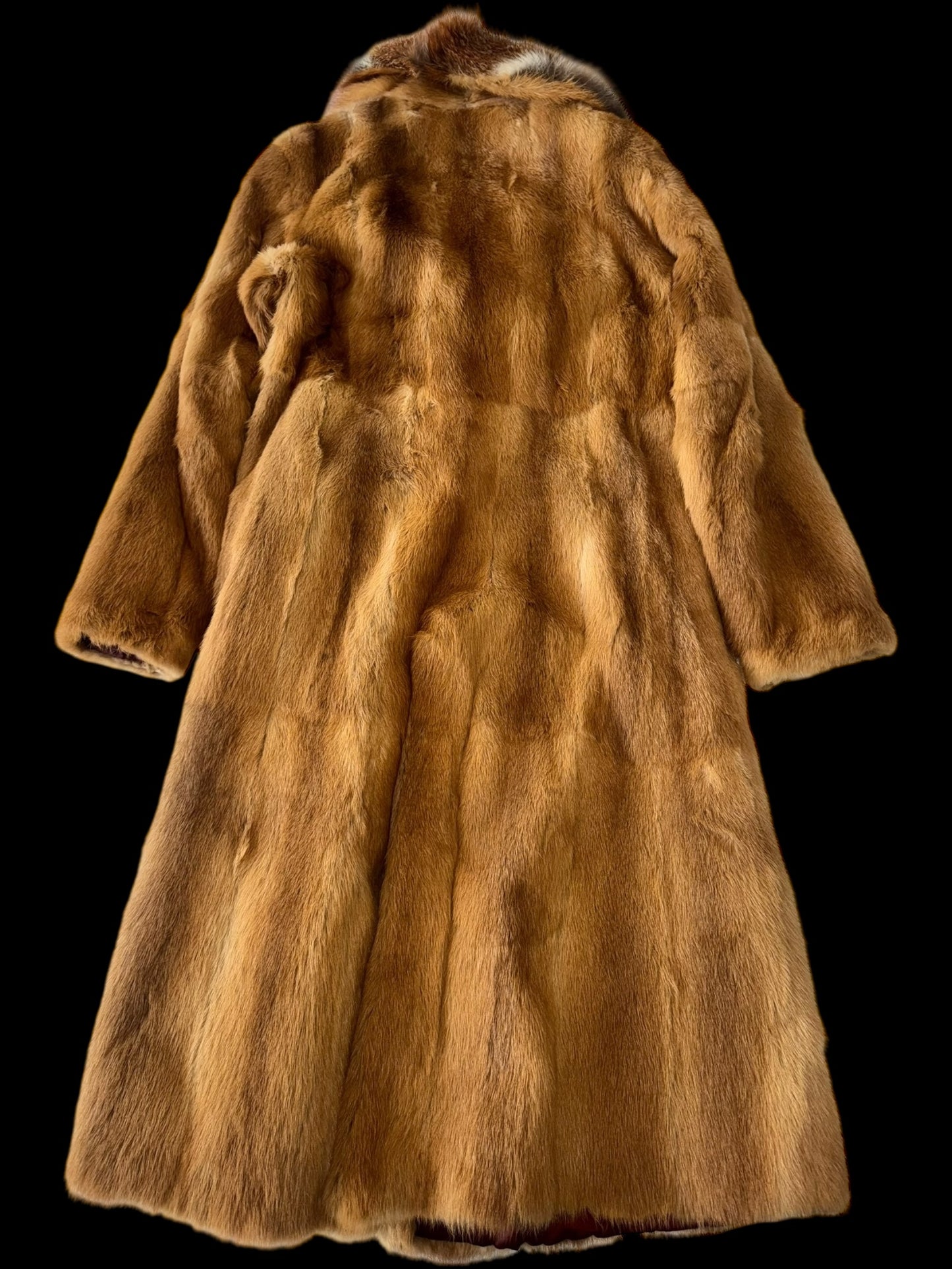 Fox fur coat S