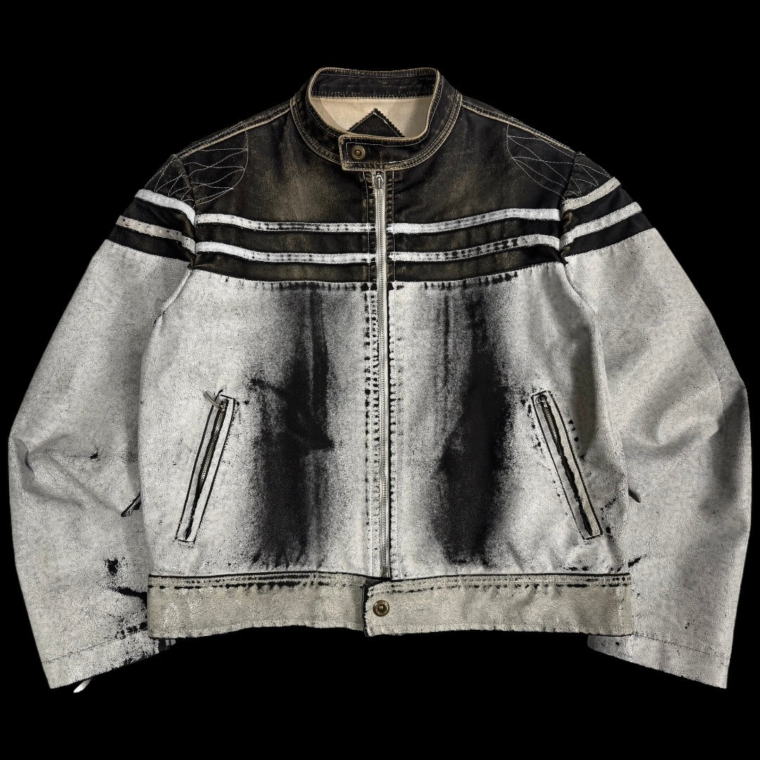 Вінтажна авангардна куртка M