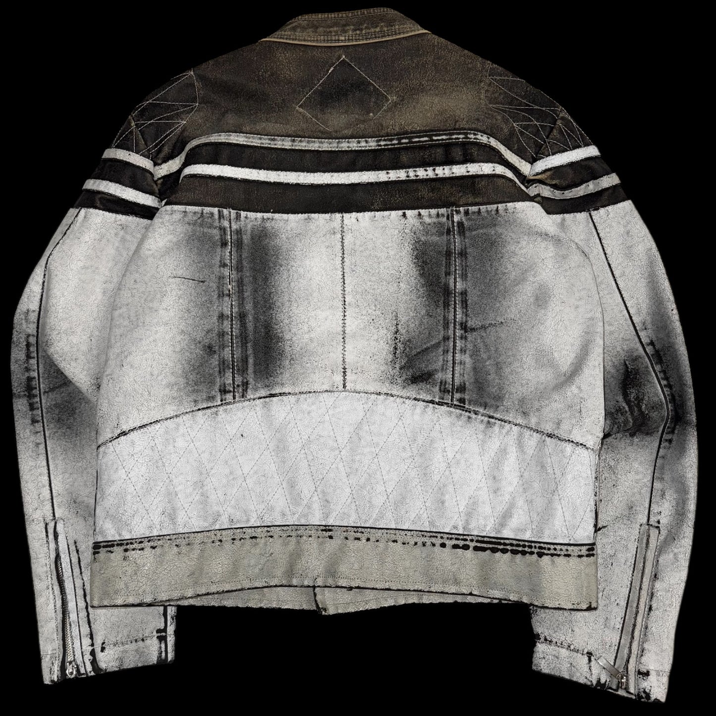 Вінтажна авангардна куртка M