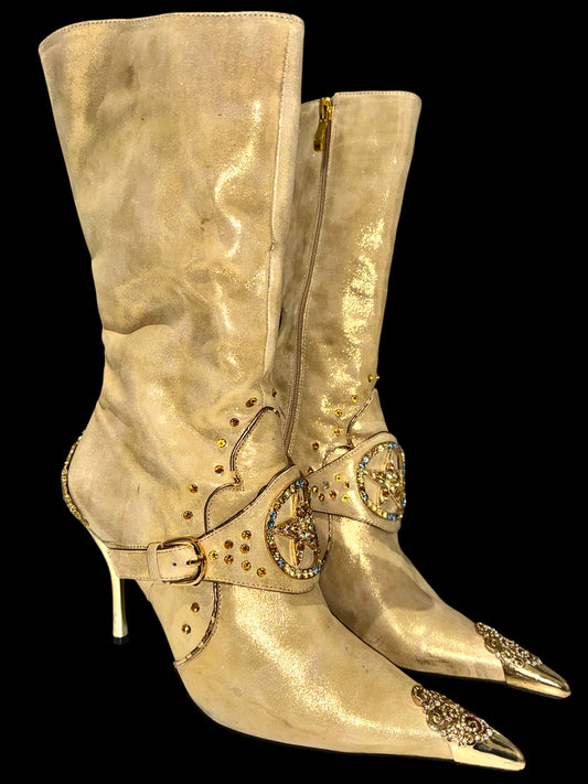 Golden heels like El Dantes 36