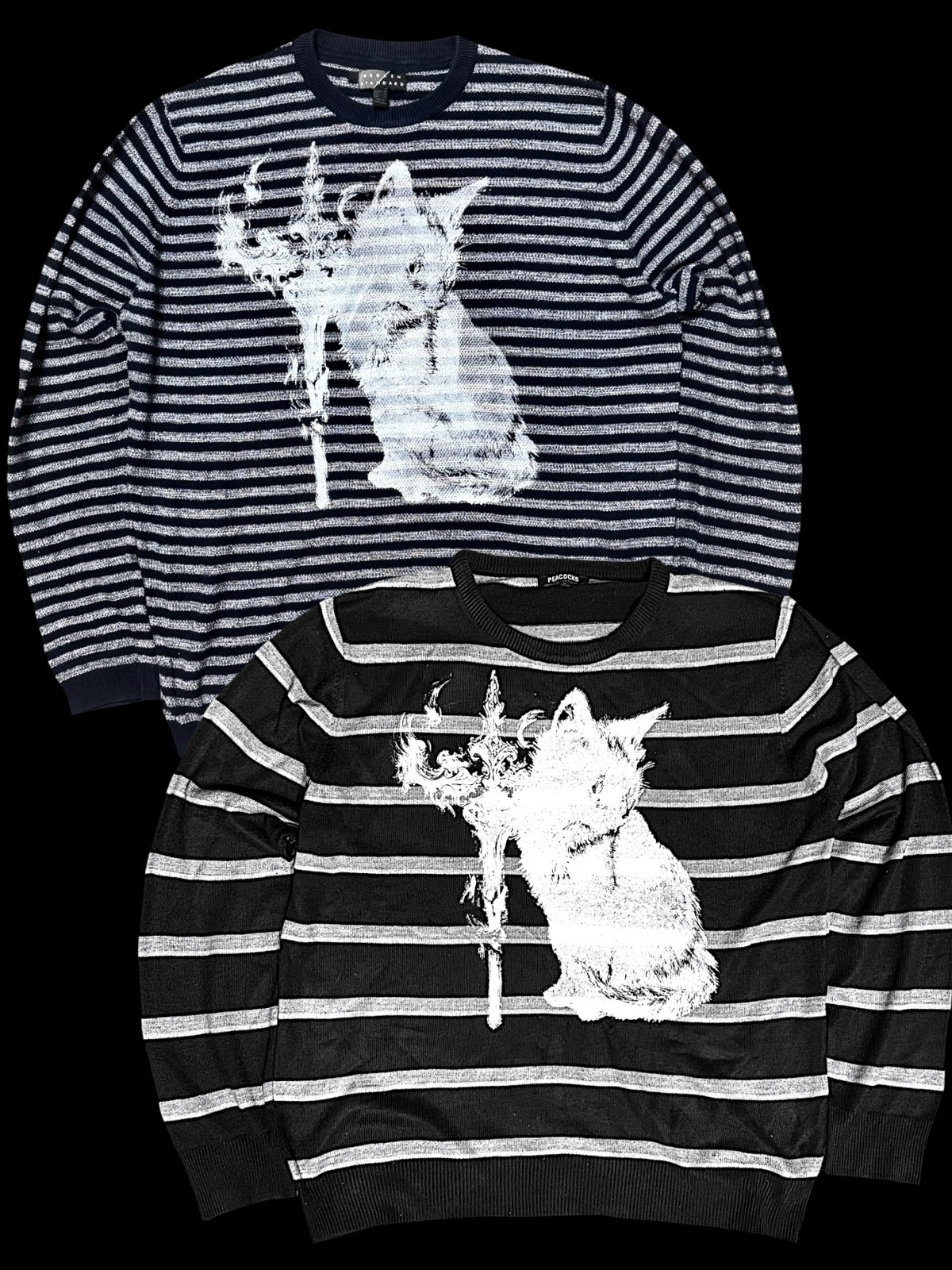Stripes Kotik Gotic Sweaters
