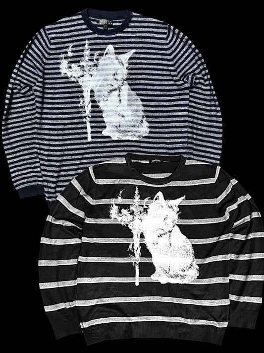 Stripes Kotik Gotic Sweaters